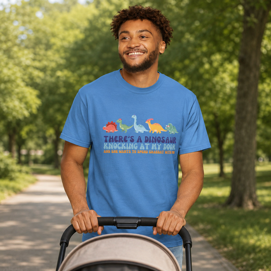 Tot Shabbat Dinosaur Adult TShirt