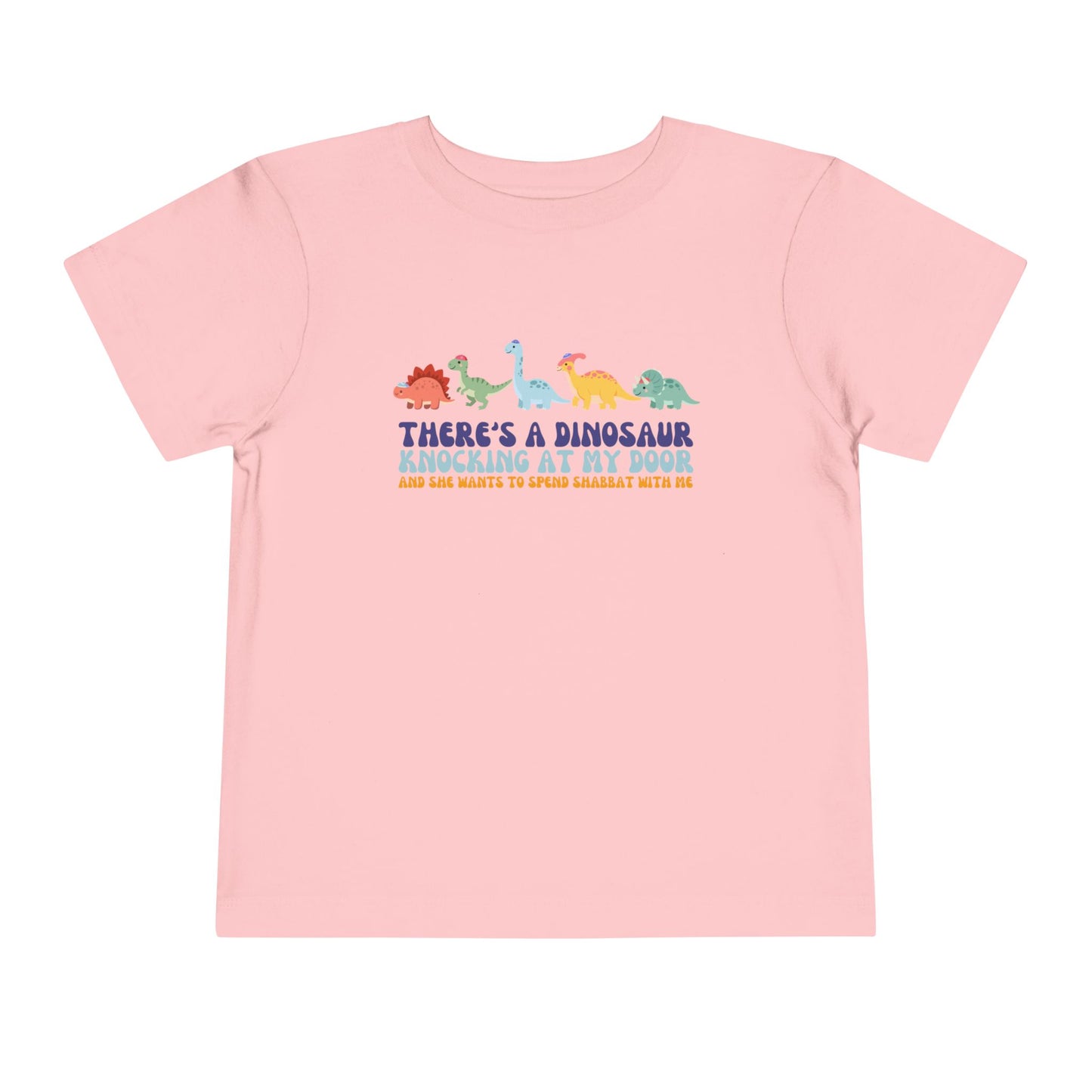 Tot Shabbat Dinosaur Toddler TShirt