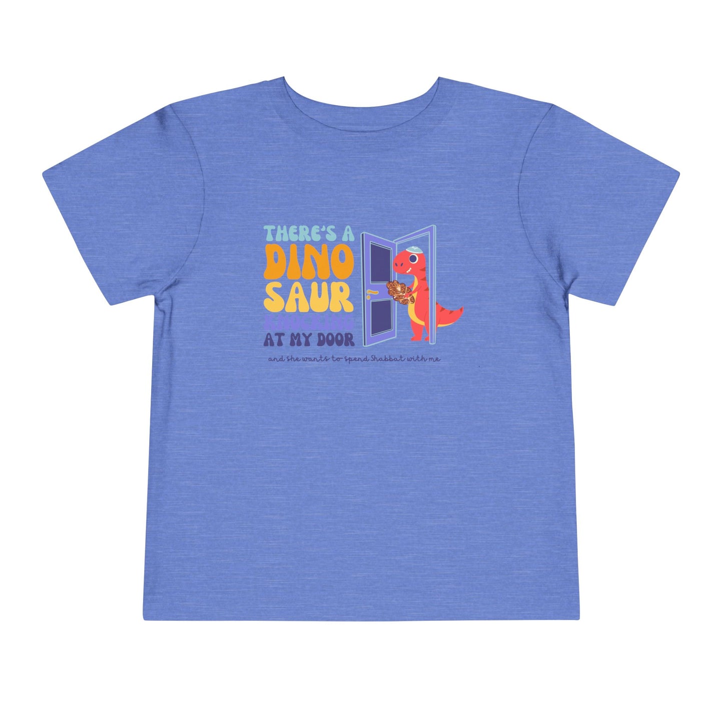 TRex Edition - Tot Shabbat Dinosaur Toddler TShirt