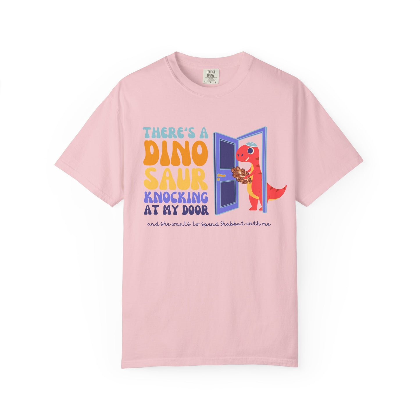 TRex Edition - Tot Shabbat Dinosaur Adult TShirt