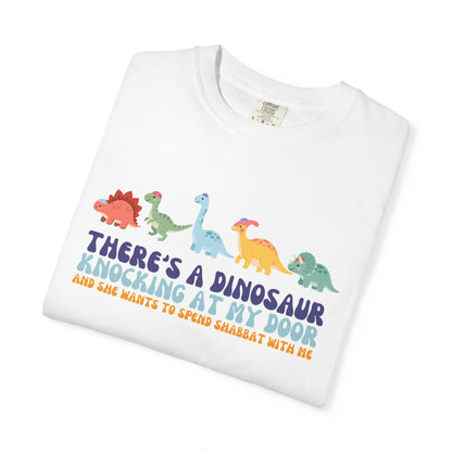 Tot Shabbat Dinosaur Adult TShirt