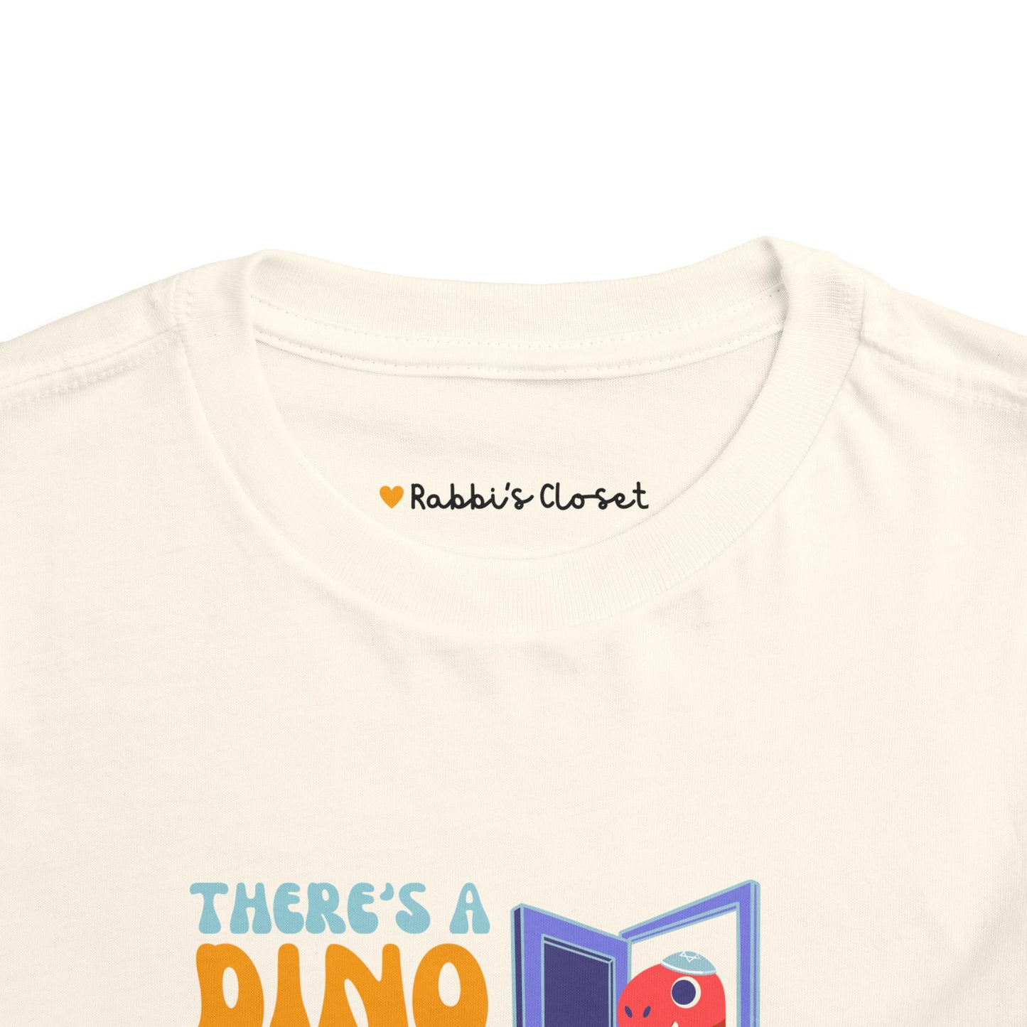 TRex Edition - Tot Shabbat Dinosaur Toddler TShirt