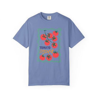 Tomato Hebrew Illustration Summer Fruit Tshirt | Jewish Trendy Tee