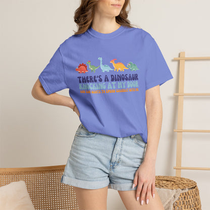 Tot Shabbat Dinosaur Adult TShirt