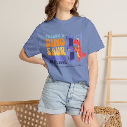TRex Edition - Tot Shabbat Dinosaur Adult TShirt