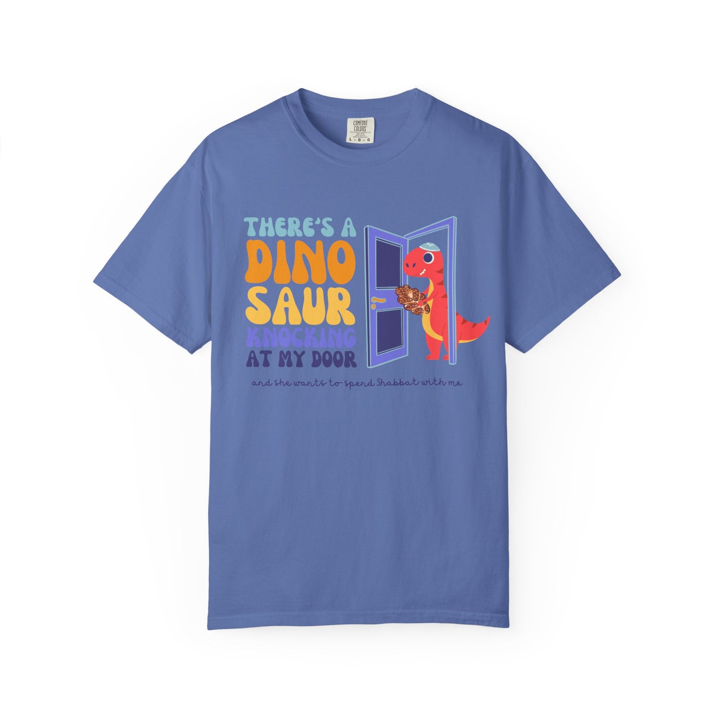 TRex Edition - Tot Shabbat Dinosaur Adult TShirt
