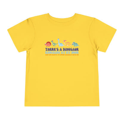 Tot Shabbat Dinosaur Toddler TShirt