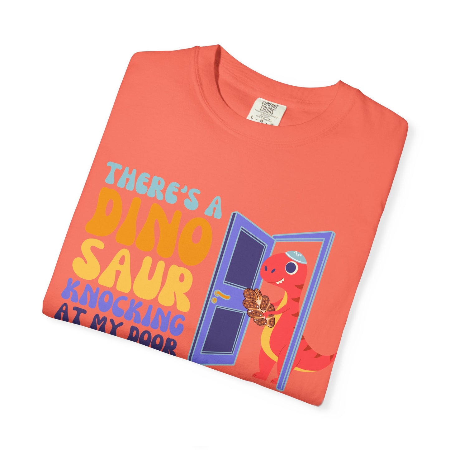 TRex Edition - Tot Shabbat Dinosaur Adult TShirt