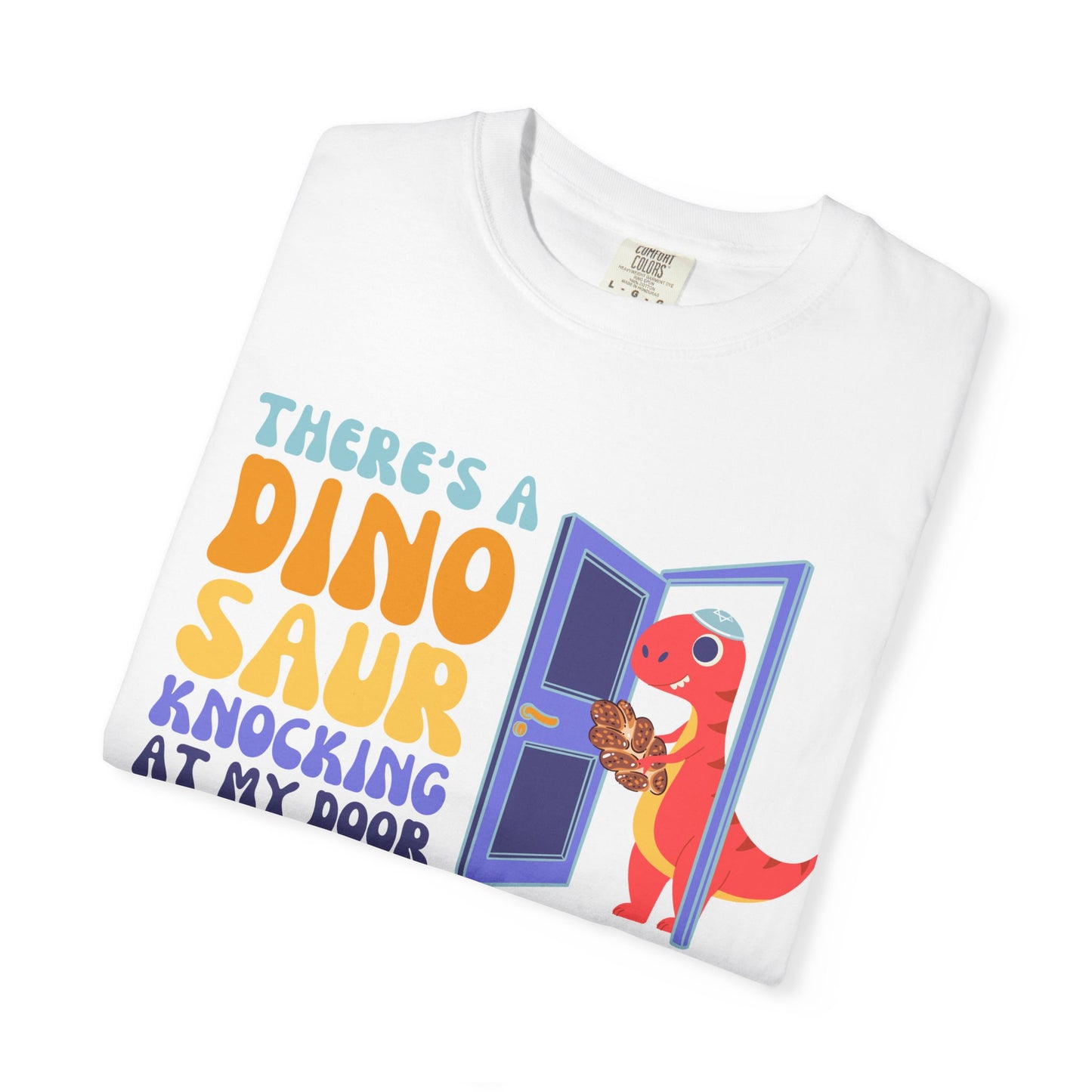 TRex Edition - Tot Shabbat Dinosaur Adult TShirt