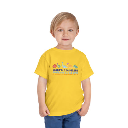 Tot Shabbat Dinosaur Toddler TShirt