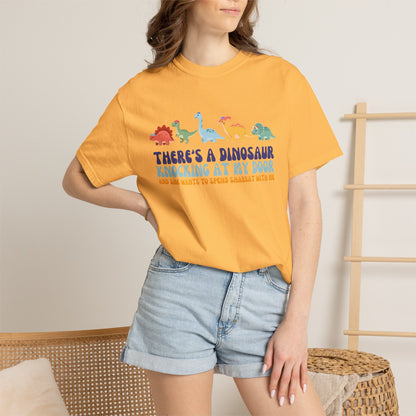 Tot Shabbat Dinosaur Adult TShirt