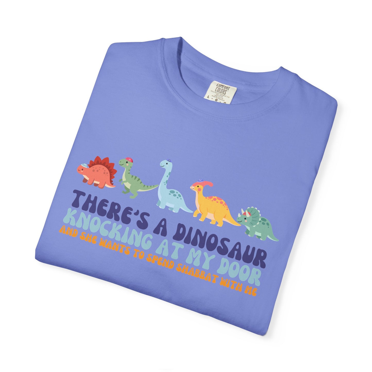 Tot Shabbat Dinosaur Adult TShirt