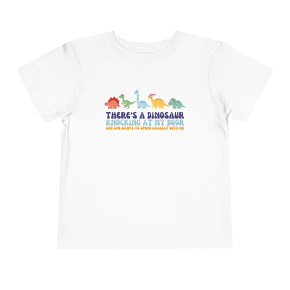 Tot Shabbat Dinosaur Toddler TShirt