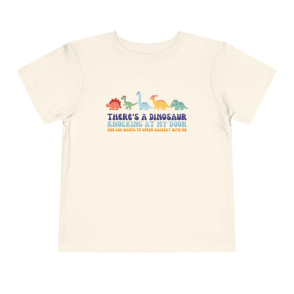 Tot Shabbat Dinosaur Toddler TShirt