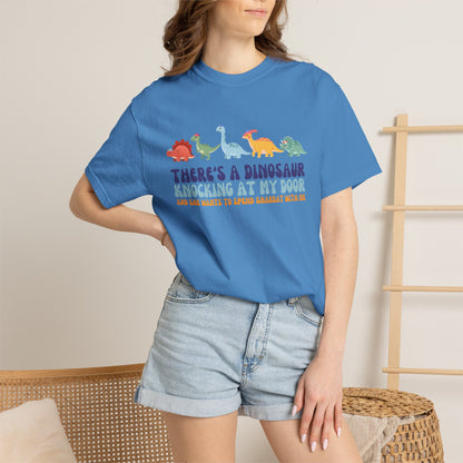 Tot Shabbat Dinosaur Adult TShirt