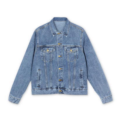 Shabbat Shalom Denim Jacket | Unique Jewish Aesthetic Clothing