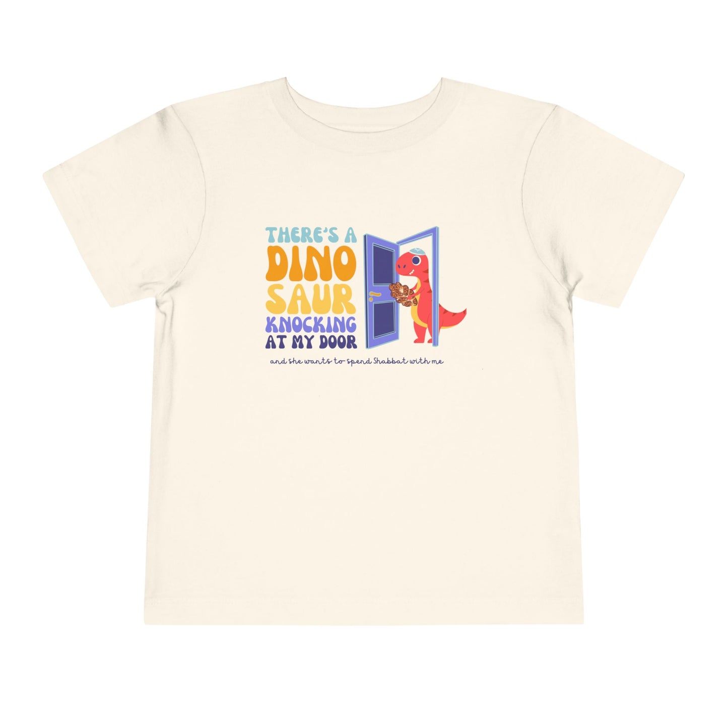 TRex Edition - Tot Shabbat Dinosaur Toddler TShirt