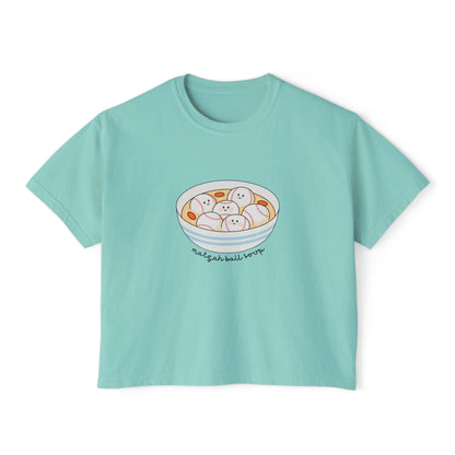 Matzah Ball Baseball Soup Comfort Colors Boxy Tshirt