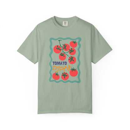 Tomato Hebrew Illustration Summer Fruit Tshirt | Jewish Trendy Tee