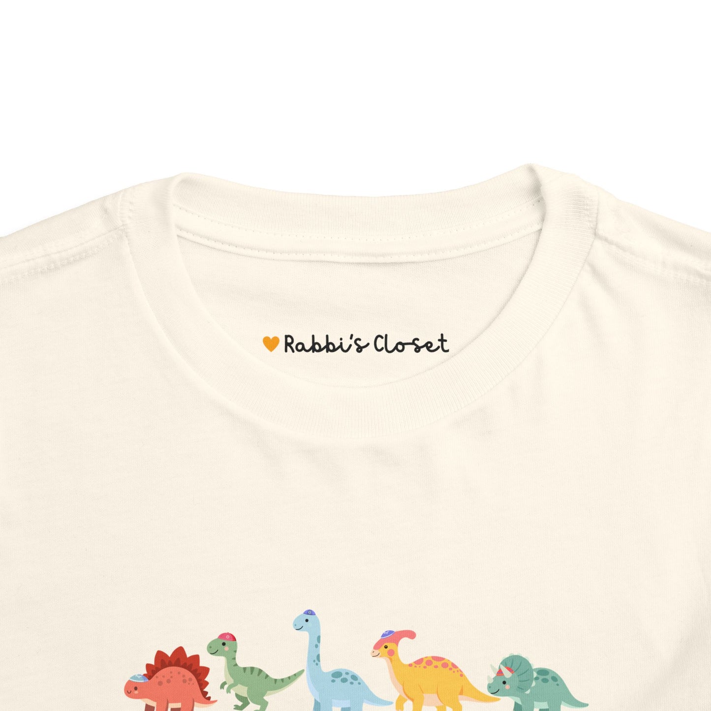 Tot Shabbat Dinosaur Toddler TShirt