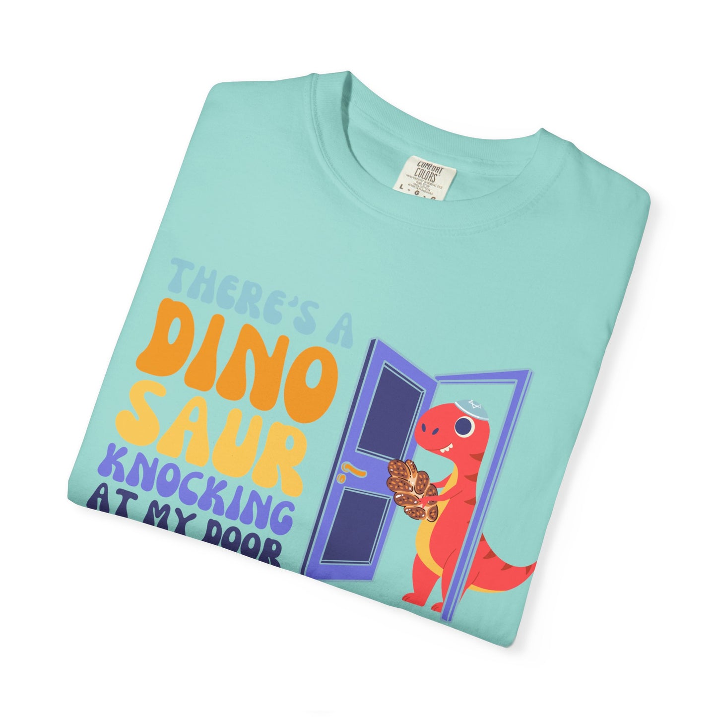 TRex Edition - Tot Shabbat Dinosaur Adult TShirt
