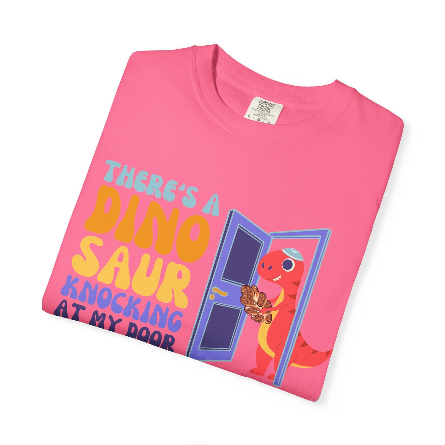 TRex Edition - Tot Shabbat Dinosaur Adult TShirt