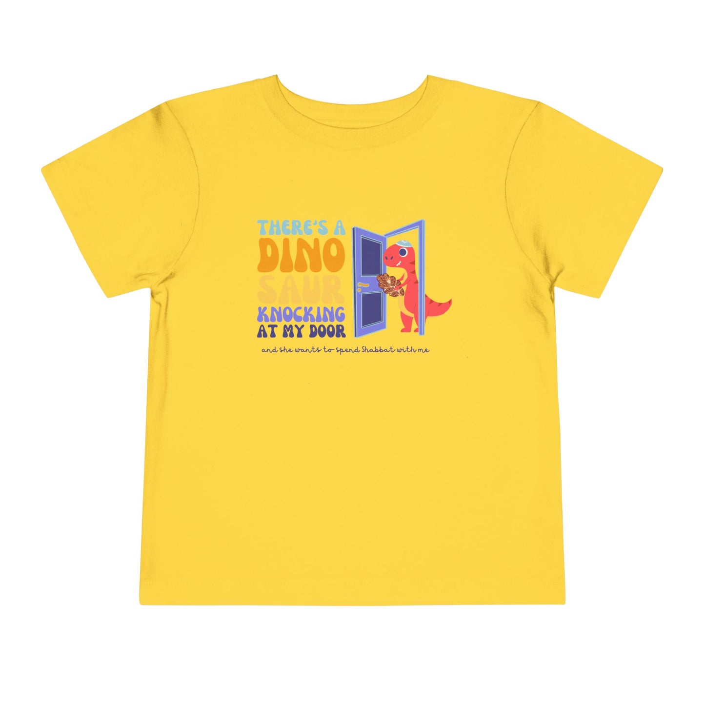 TRex Edition - Tot Shabbat Dinosaur Toddler TShirt