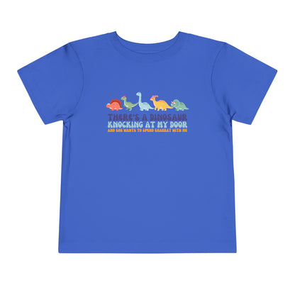 Tot Shabbat Dinosaur Toddler TShirt