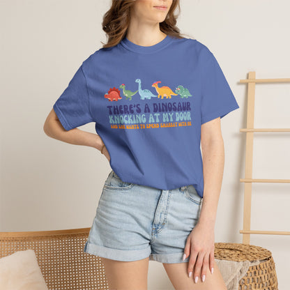 Tot Shabbat Dinosaur Adult TShirt