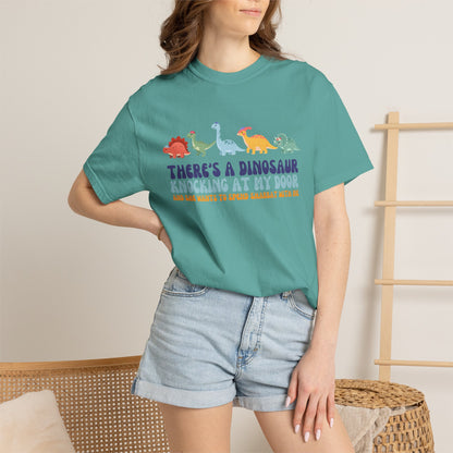 Tot Shabbat Dinosaur Adult TShirt