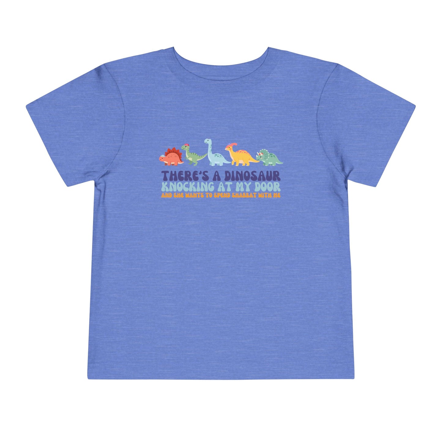Tot Shabbat Dinosaur Toddler TShirt