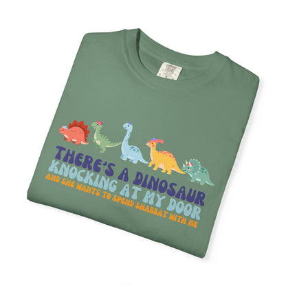 Tot Shabbat Dinosaur Adult TShirt