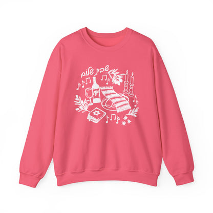 Shabbat Shalom Crewneck Sweatshirt