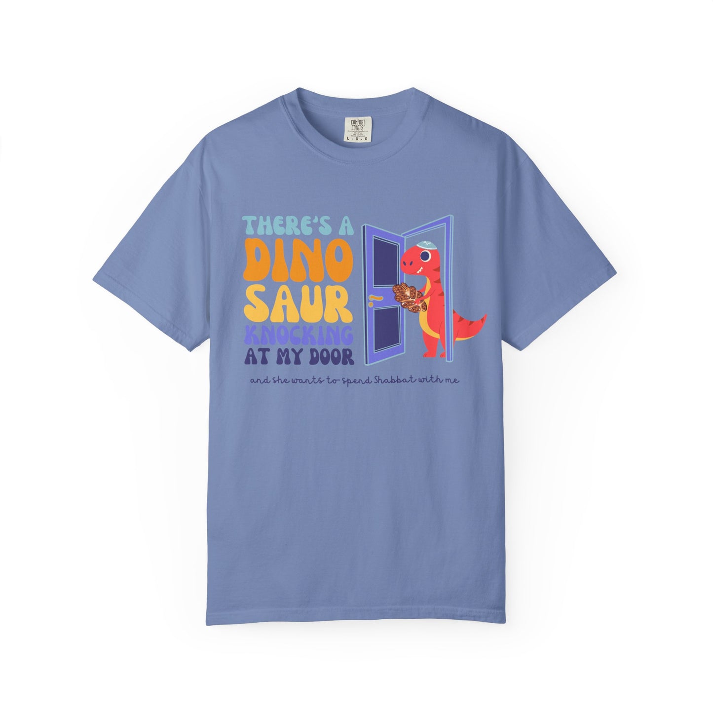 TRex Edition - Tot Shabbat Dinosaur Adult TShirt