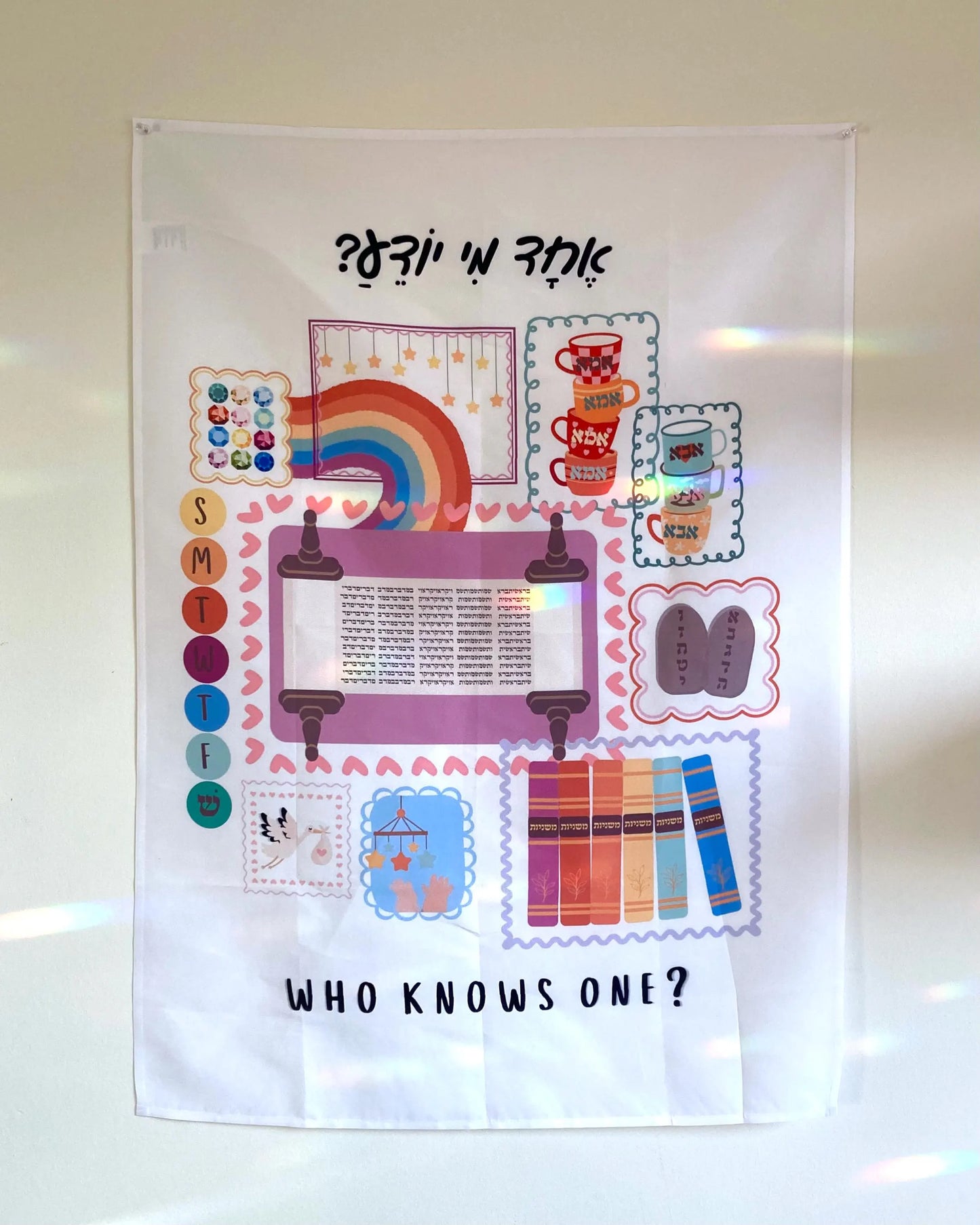 Who Knows One Wall Hang