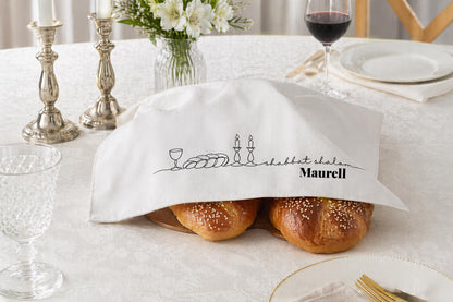 Simple Connection Custom Challah Cover